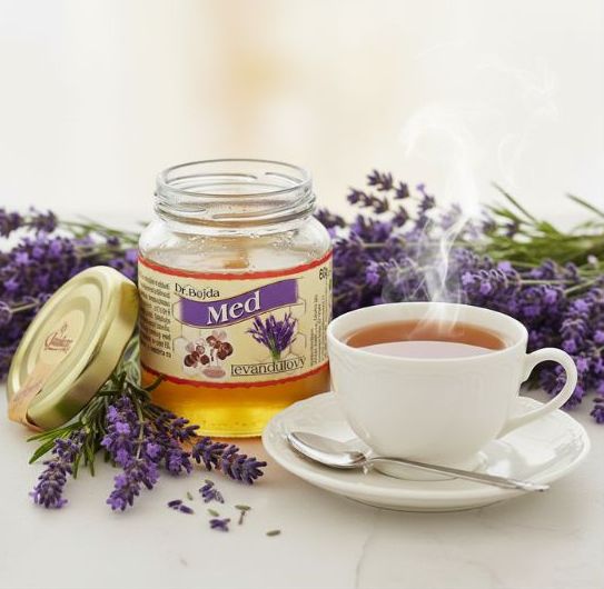 levandule a čaj min